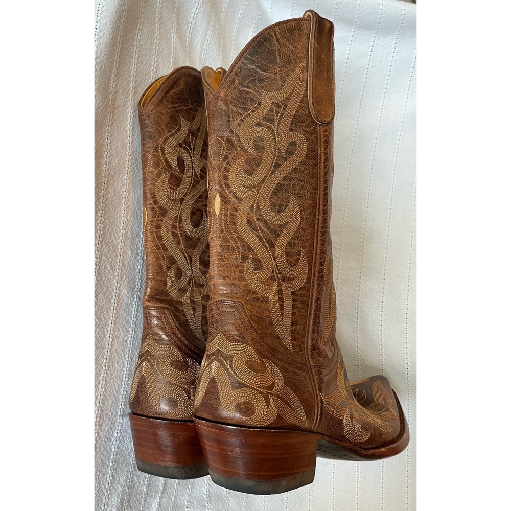 Old Gringo Diego Western Leather Boots - Rust View 5